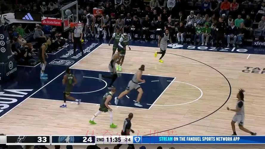 文班亚马29分 森林狼险胜马刺